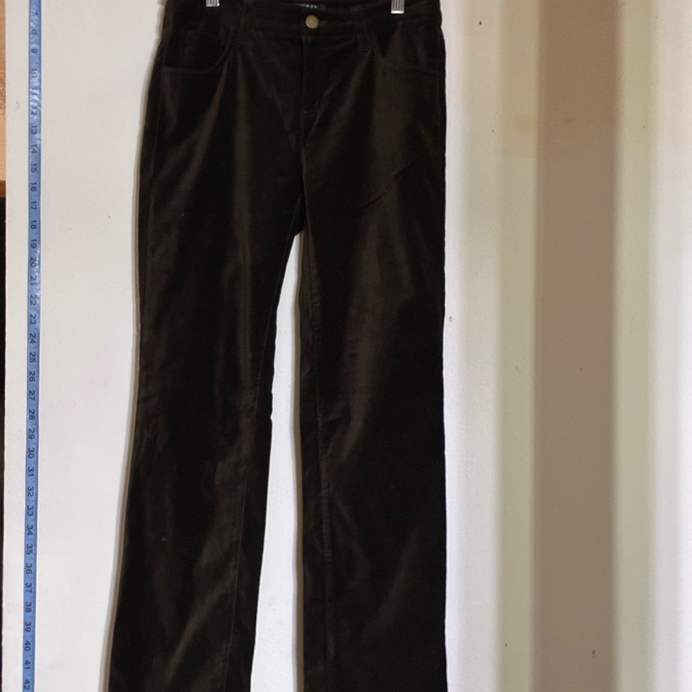 Ralph Lauren Women's Black Straight Leg Jeans